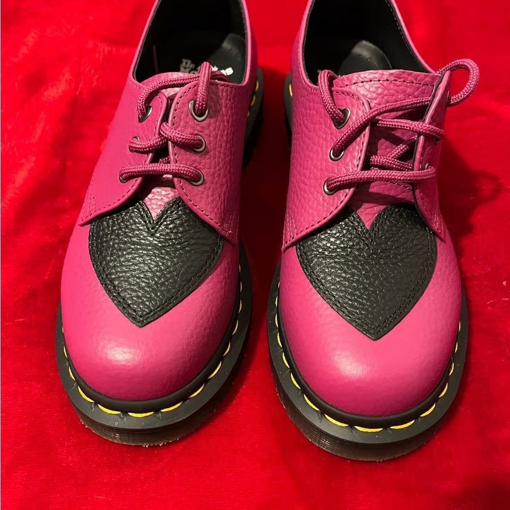 Dr. Martens Pink and Black Dress Shoes